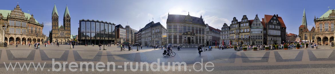 360° panorama marktplatz bremen