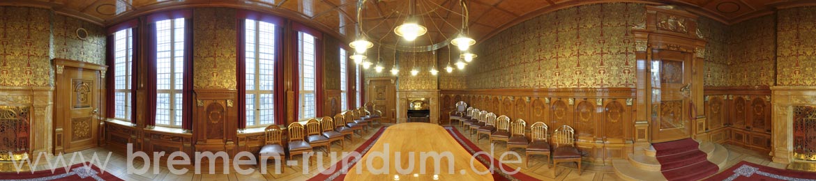 360° panorama bremen Güldenkammer im Rathaus 360° panorama bremen Güldenkammer im Rathaus